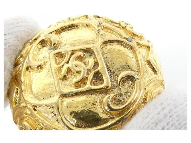 Orecchini a clip dorati Chanel D'oro - vista 4