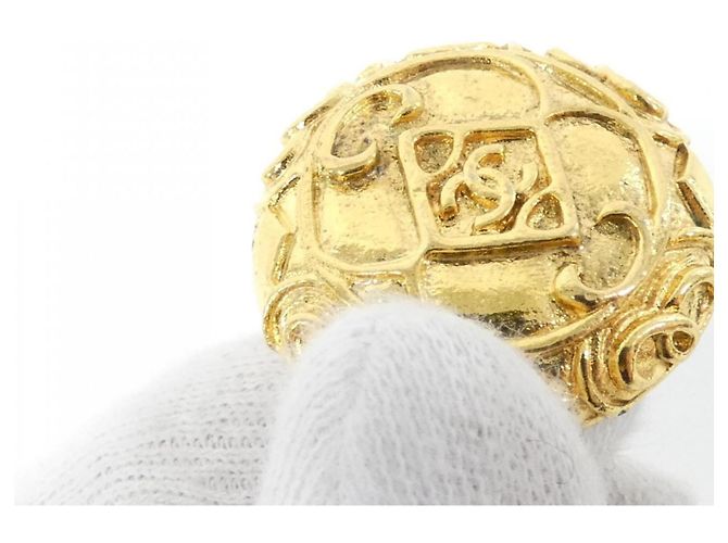 Orecchini a clip dorati Chanel D'oro - vista 5