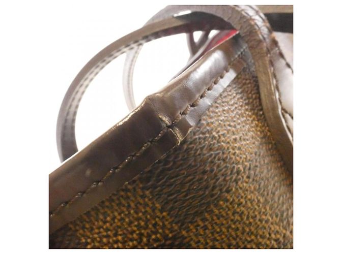 Sac à main Louis Vuitton Damier Neverfull PM Damier ebène - vue 4