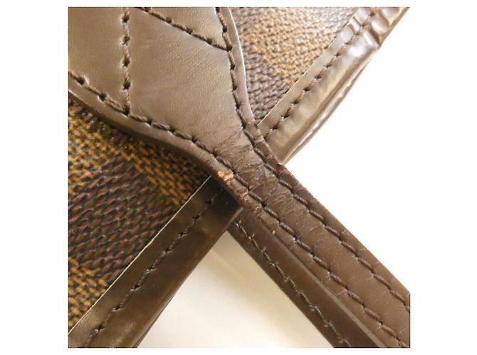 Sac à main Louis Vuitton Damier Neverfull PM Damier ebène - vue 7