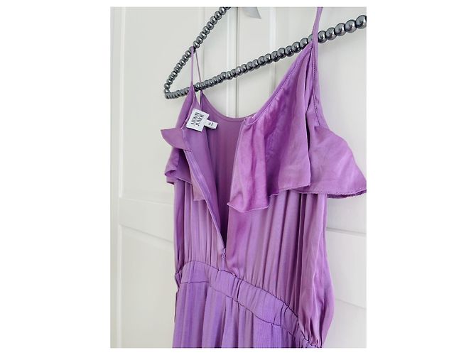Ensemble Armani Junior Violet en Soie et Viscose 8 ans - vue 12