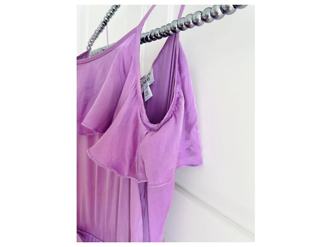 Ensemble Armani Junior Violet en Soie et Viscose 8 ans - vue 4