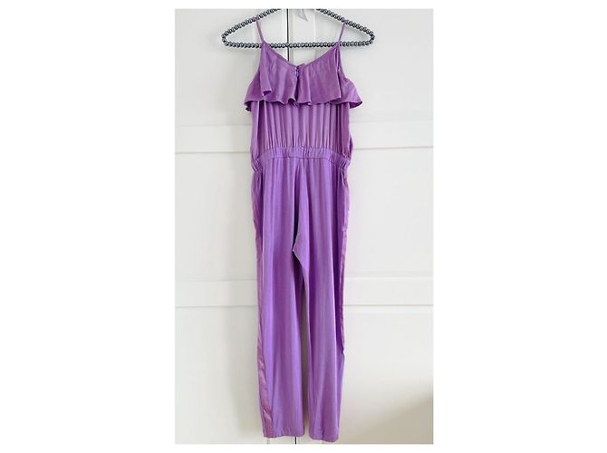 Ensemble Armani Junior Violet en Soie et Viscose 8 ans - vue 8