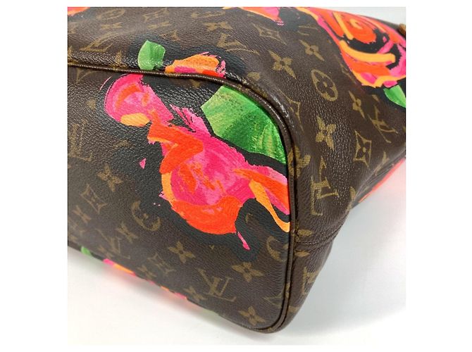 Tote Louis Vuitton Neverfull NM Monogram Canvas MM Marrone - vista 6