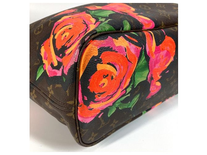 Tote Louis Vuitton Neverfull NM Monogram Canvas MM Marrone - vista 7