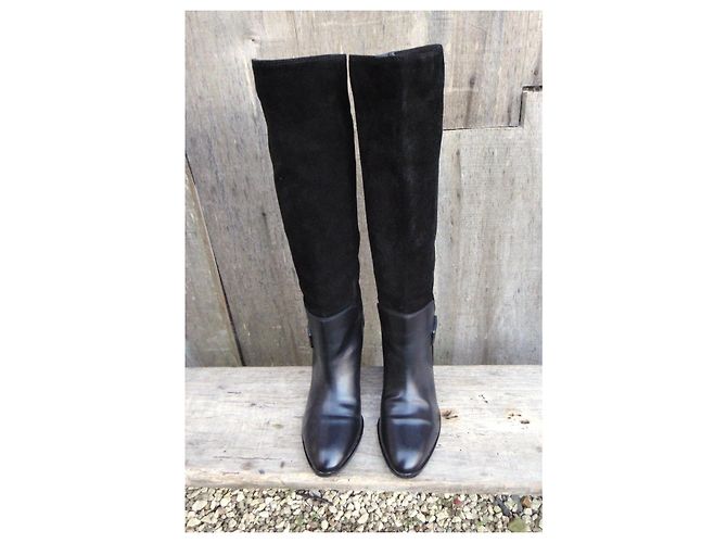 Botas Sergio Rossi talla 36 Negro - vista 3