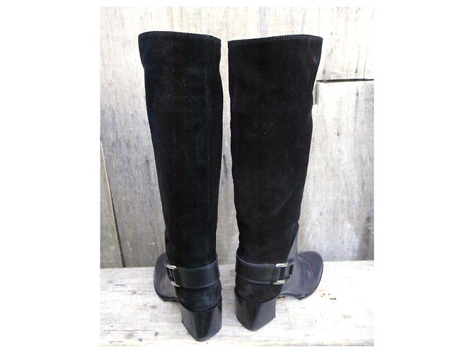 Botas Sergio Rossi talla 36 Negro - vista 4