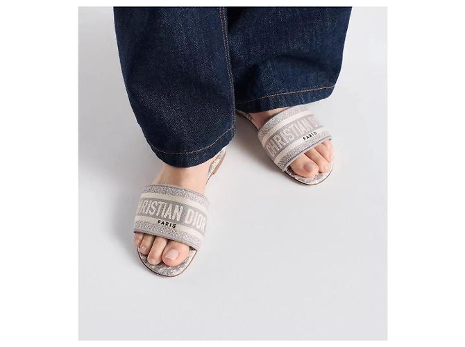 nuove sandali dior dway Grigio - vista 4
