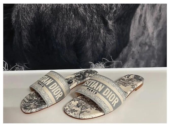 nuove sandali dior dway Grigio - vista 7