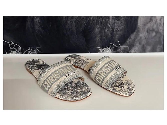 nuove sandali dior dway Grigio - vista 8