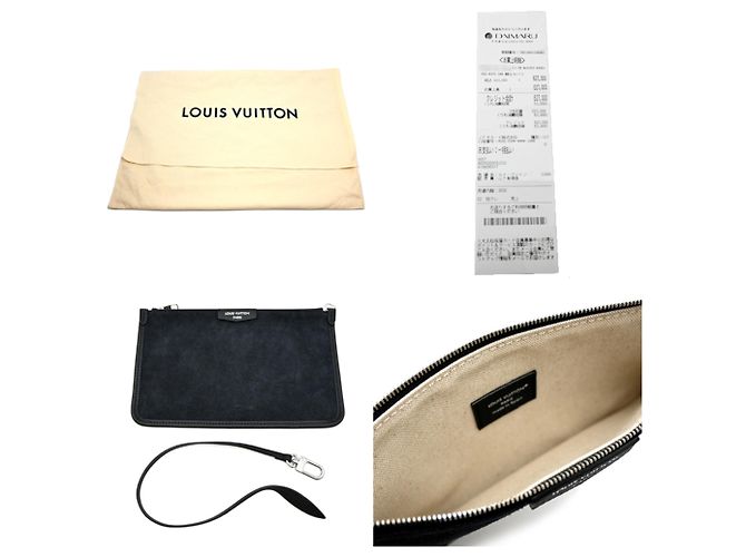 Borsa Tote LV Touch Verso di Louis Vuitton Nero - vista 10