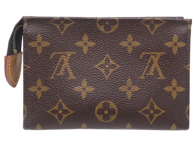 Pochette Toilette 15 Louis Vuitton Marrone - vista 2