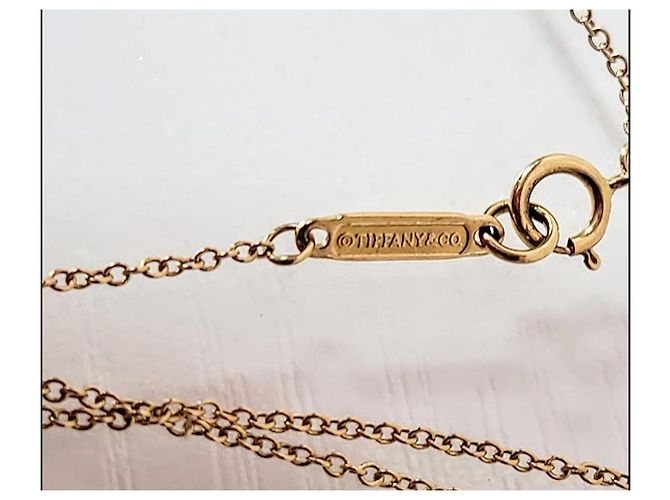 Collana con Pendente Signature X Tiffany & Co. in oro giallo 18k D'oro - vista 7
