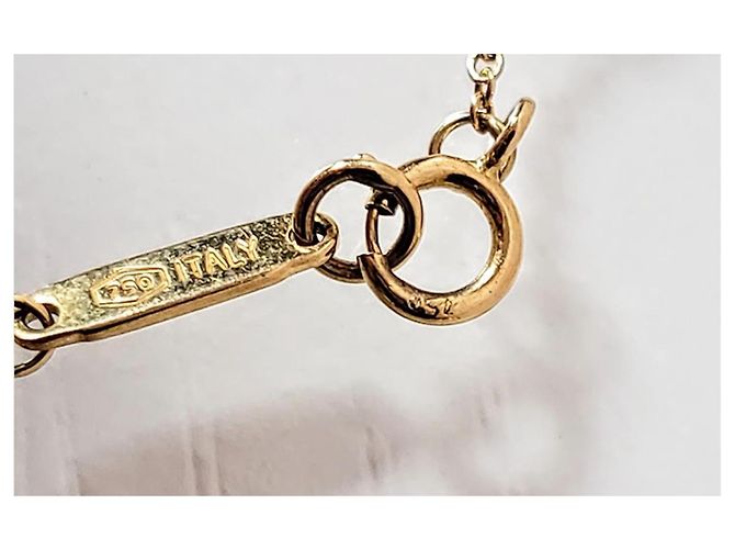 Collana con Pendente Signature X Tiffany & Co. in oro giallo 18k D'oro - vista 8