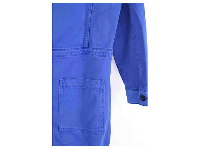Chloé Stora Mono azul de algodón - vista 4