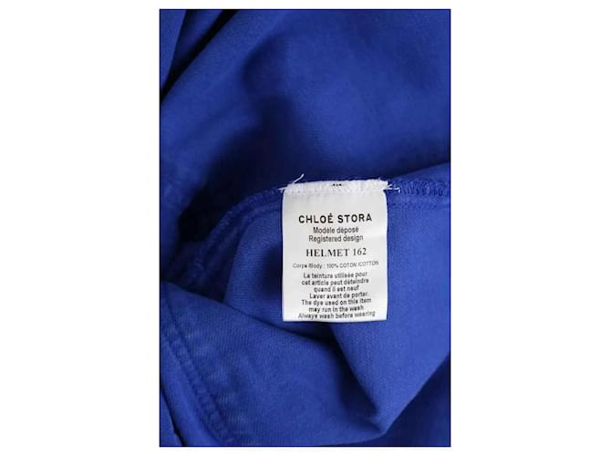 Chloé Stora Mono azul de algodón - vista 6