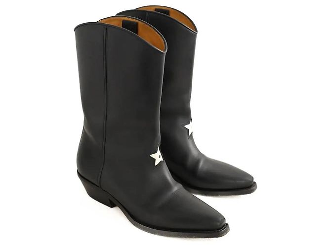 Dior Botas western negras Negro - vista 3