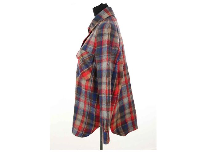 Chloé Stora Multicolored wool jacket Multiple colors - view 3