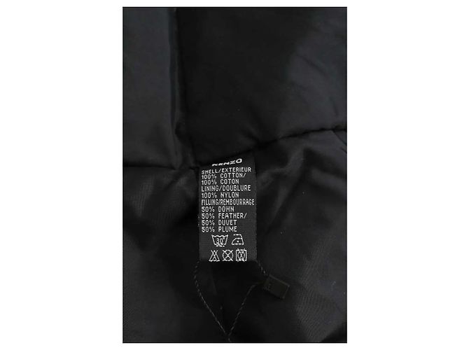 Kenzo Piumino nero - vista 7