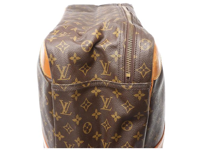 Borsa da viaggio Louis Vuitton Sirius 60 in tela Monogram marrone M41402 Beige - vista 11