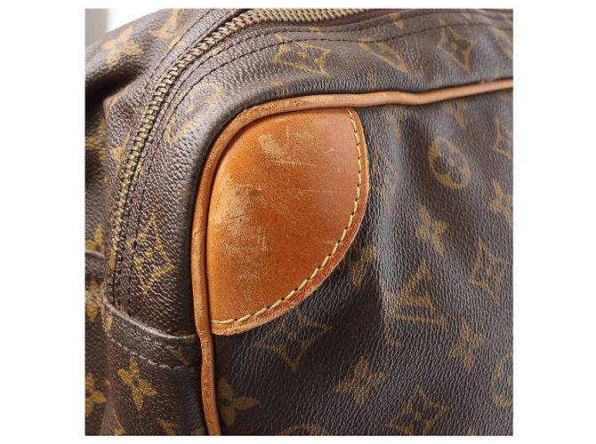 Borsa da viaggio Louis Vuitton Sirius 60 in tela Monogram marrone M41402 Beige - vista 12