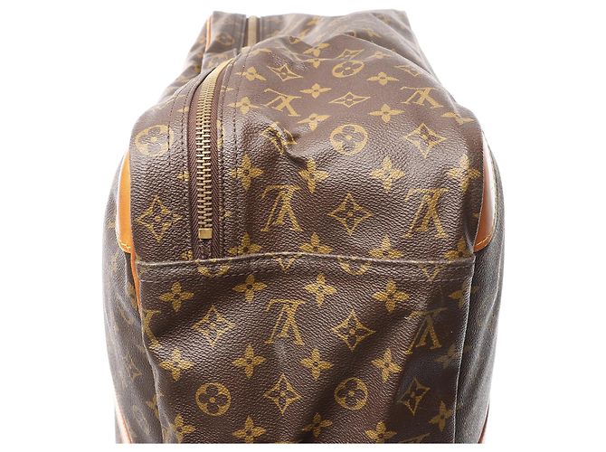 Borsa da viaggio Louis Vuitton Sirius 60 in tela Monogram marrone M41402 Beige - vista 13