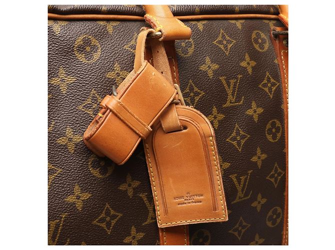 Borsa da viaggio Louis Vuitton Sirius 60 in tela Monogram marrone M41402 Beige - vista 15