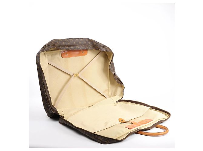 Borsa da viaggio Louis Vuitton Sirius 60 in tela Monogram marrone M41402 Beige - vista 17