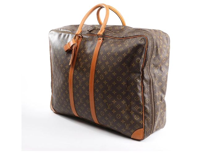 Borsa da viaggio Louis Vuitton Sirius 60 in tela Monogram marrone M41402 Beige - vista 2