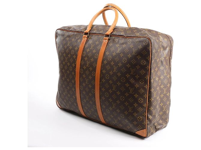 Borsa da viaggio Louis Vuitton Sirius 60 in tela Monogram marrone M41402 Beige - vista 3