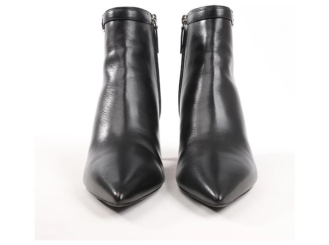 Hermès Leder Stiefeletten in Schwarz, Größe 38,5 EU - Ansicht 4