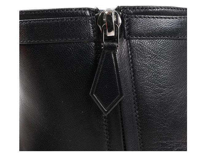 Hermès Leder Stiefeletten in Schwarz, Größe 38,5 EU - Ansicht 7
