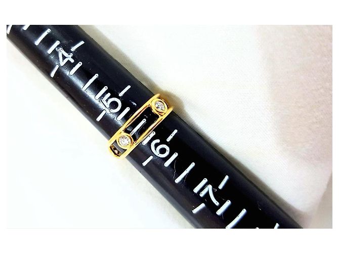 Elsa Peretti Anello 5 diamanti By the Yard in oro giallo 18k Tiffany & Co - vista 10