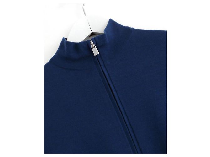 Loro Piana 28 Matches Zip-Up Cardigan Marineblau - Ansicht 2