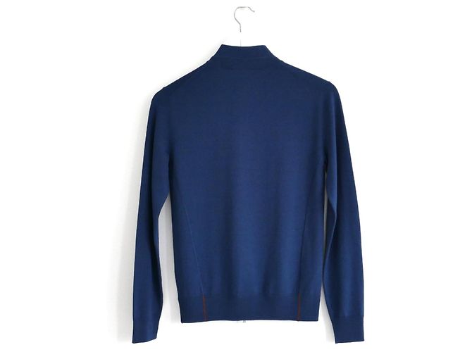 Loro Piana 28 Matches Zip-Up Cardigan Marineblau - Ansicht 4