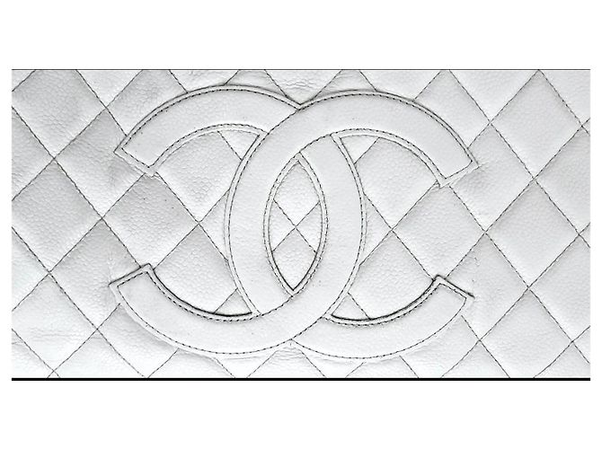 Timeless Chanel Matelassé Trapuntato Senza Tempo Bianco - vista 11