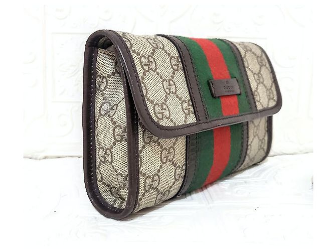Gucci Bum bag e cintura GG Monogram Marrone - vista 6