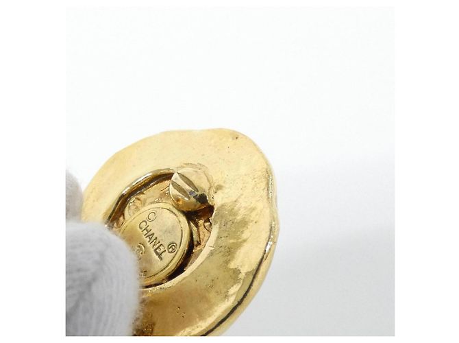 Orecchini a clip in oro Chanel D'oro - vista 4