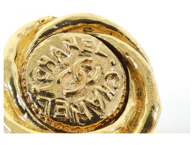 Orecchini a clip in oro Chanel D'oro - vista 6