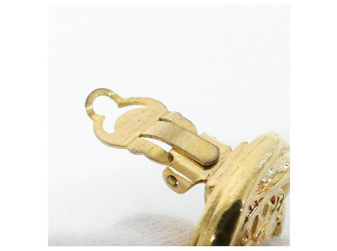 Orecchini a clip in oro Chanel D'oro - vista 7