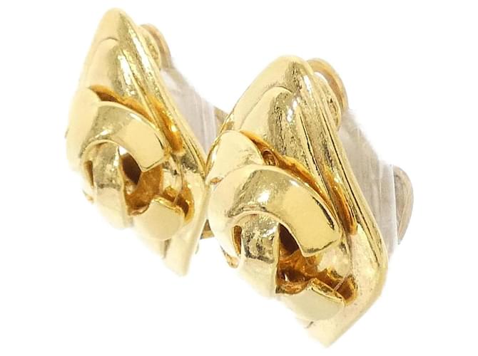 Orecchini a clip dorati Chanel D'oro - vista 2