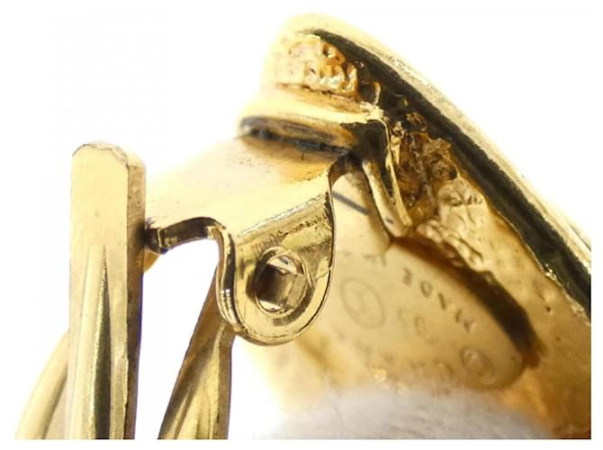 Orecchini a clip dorati Chanel D'oro - vista 3