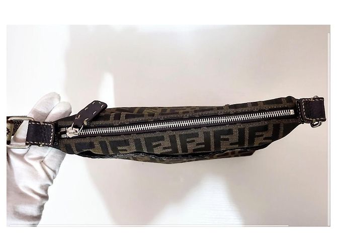 Fendi Messenger Selleria Zucca Marrone - vista 10