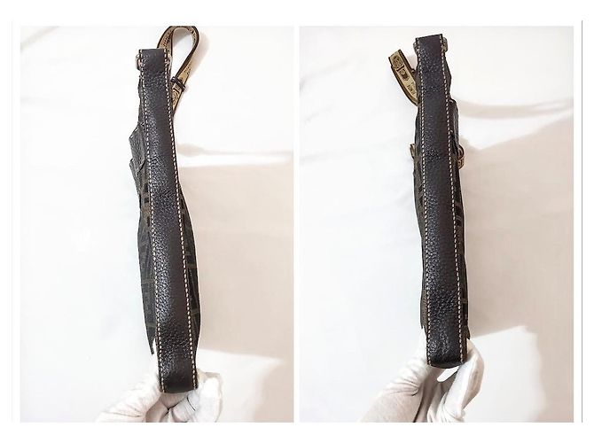Fendi Messenger Selleria Zucca Marrone - vista 5