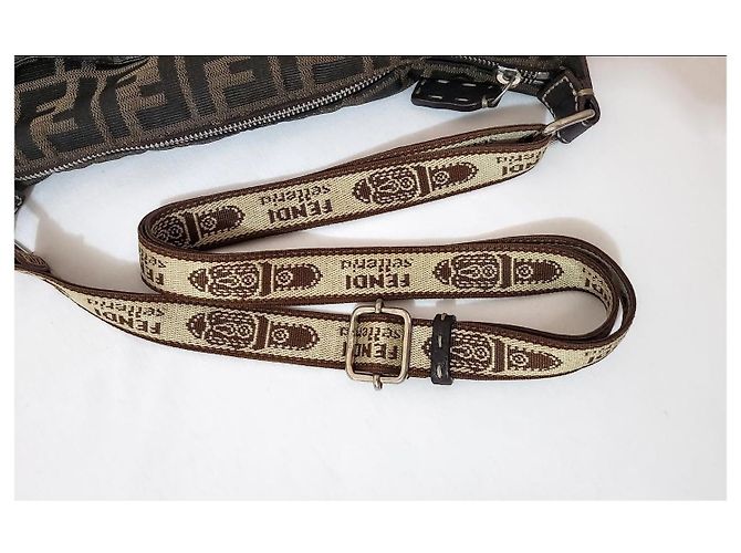 Fendi Messenger Selleria Zucca Marrone - vista 6