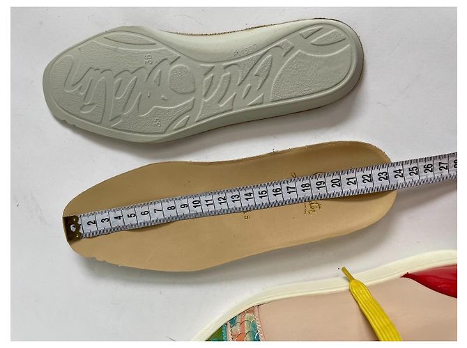 Sneakers Christian Louboutin in pelle multicolore - vista 12