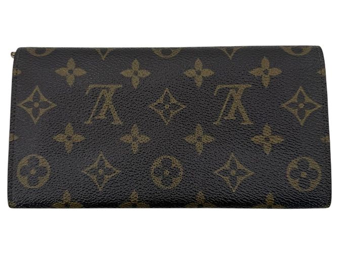 Louis Vuitton Vintage Brown Monogram Canvas Sarah Wallet - view 2