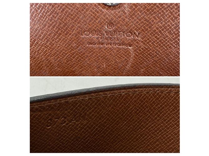 Louis Vuitton Vintage Brown Monogram Canvas Sarah Wallet - view 4