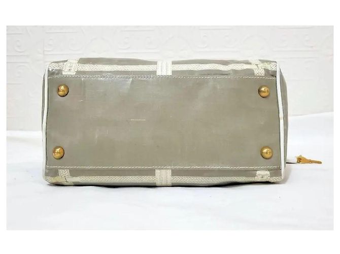 Fendi Borsa a mano Selleria Horse Bianco Crudo - vista 5