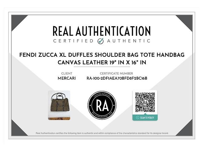 Fendi Borsa a spalla incrociata Zucca Travel Marrone - vista 5